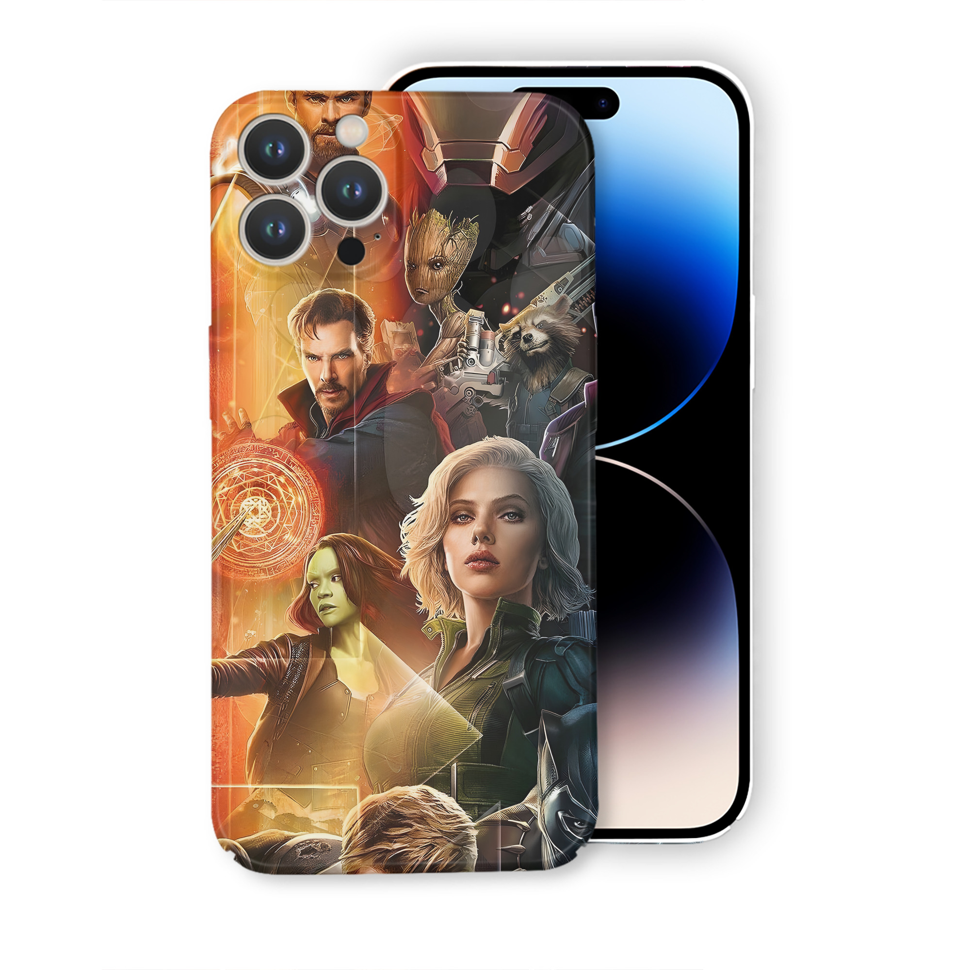 （画像用） アベンジャーズ The Avengers 【iPhone 14シリーズ対応】ハードケース